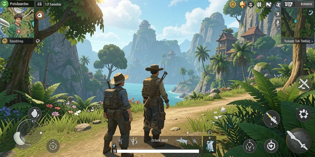Gameplay seru di dunia terbuka 3446, penuh petualangan dan eksplorasi.