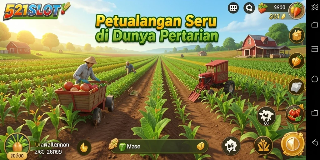 Gameplay menarik dari <strong>531SLOT</strong> dengan berbagai aktivitas pertanian.