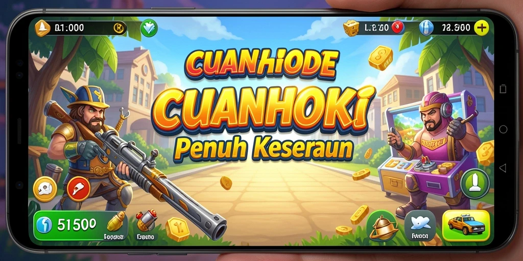 Tangkapan layar CUANHOKI menampilkan gameplay seru dan grafis yang menarik.