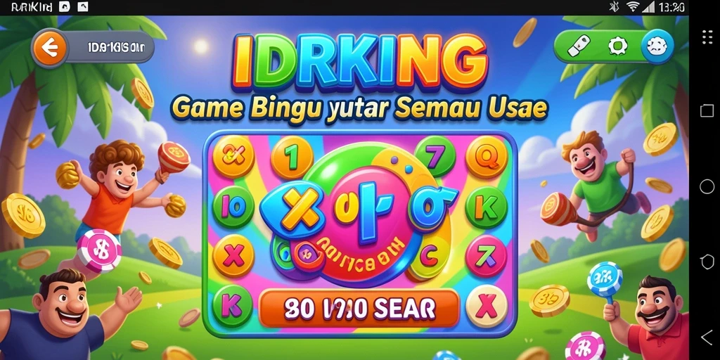 Tampilan gameplay menampilkan suasana Bingo yang seru dan interaktif.
