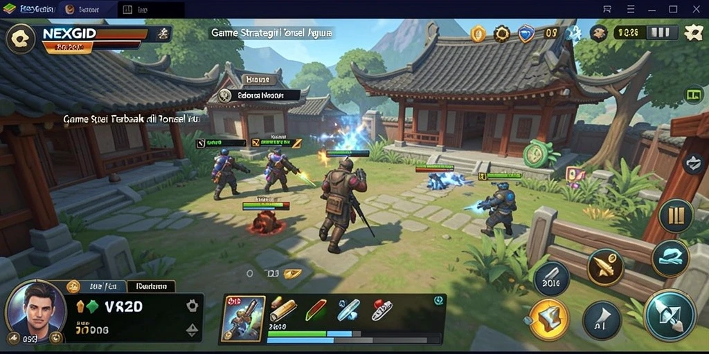 Gameplay NEXGID yang menarik dengan berbagai strategi.