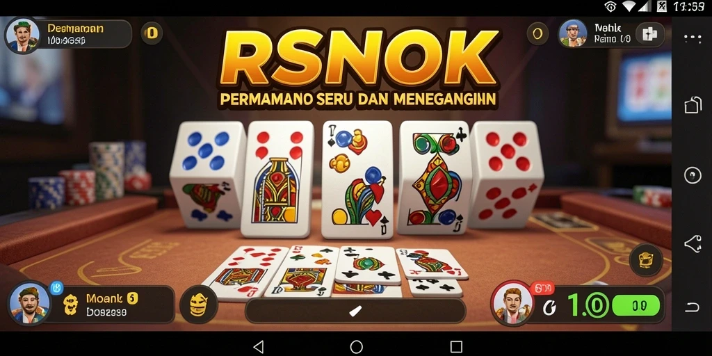 Tampilan gameplay seru dan kompetitif di RSNOK.