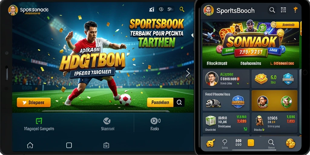 Tampilan menarik S80 saat pengguna menikmati taruhan olahraga.