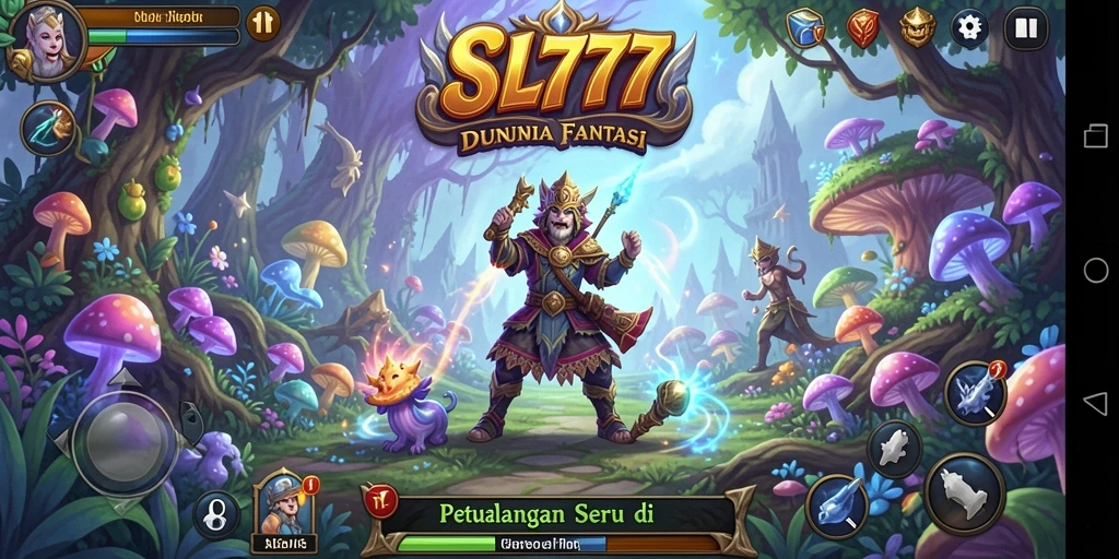 Screenshot gameplay <strong>SL777</strong> menampilkan petualangan yang seru dan penuh aksi.