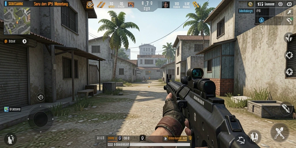 Tampilan aksi seru dalam gameplay SOBATGAMING.